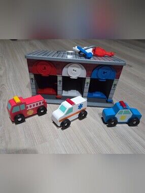 Melissa And Doug First Responder Garage Key Set